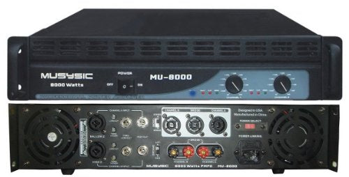 USED - Musysic MU-8000 Amp