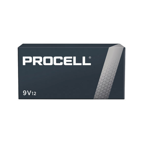 Procell 9 Volt alkaline batteries - INDIVIDUAL