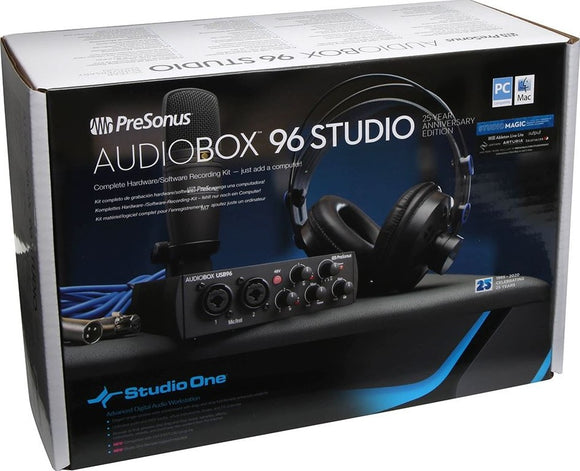 USED - PreSonus Audio Box 96 Studio Pack (Unopened)